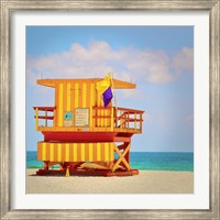 Framed Lifeguard Station