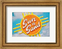 Framed Sun n Sand  No. 2