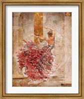 Framed Temple Dancer No. 1