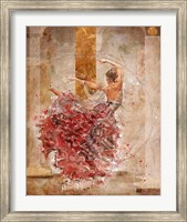 Framed Temple Dancer No. 1