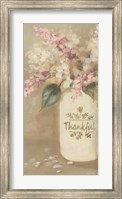 Framed Thankful Flowers
