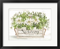 Framed Spring Flowers