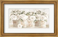 Framed Potted Roses