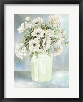Framed White Blooms II