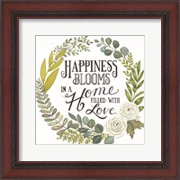 Framed Happiness Blooms