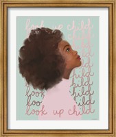 Framed Look Up Child