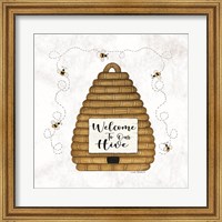 Framed Welcome to Our Hive