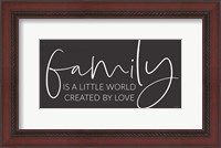 Framed Family Is?