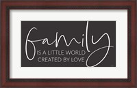 Framed Family Is?