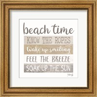 Framed Beach Time
