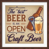 Framed Best Beer