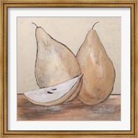 Framed Pair of Pears