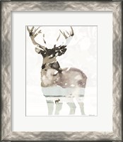 Framed Elk Impression 1