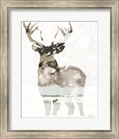 Framed Elk Impression 1