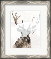 Framed Elk Impression 2