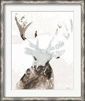 Framed Elk Impression 2