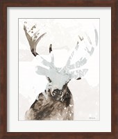 Framed Elk Impression 2