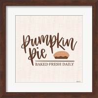 Framed Pumpkin Pie