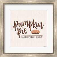 Framed Pumpkin Pie