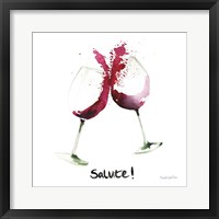 Pop the Cork V Framed Print