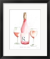 Pop the Cork II Framed Print