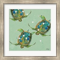 Framed Sea Turtles