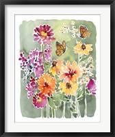 Framed Monarchs and Blooms