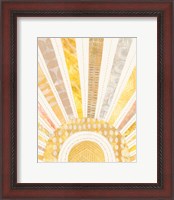 Framed Boho Sunshine I