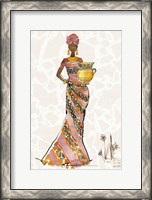 Framed African Flair X B