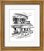 Framed Cafe Sketch I