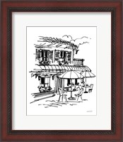 Framed Cafe Sketch I