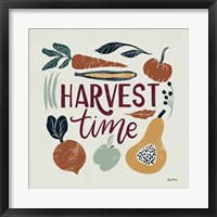 Framed Harvest Lettering I