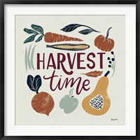 Framed Harvest Lettering I