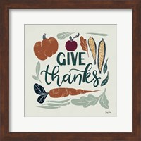 Framed Harvest Lettering II