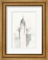 Framed City Sketch I