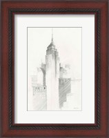Framed City Sketch I