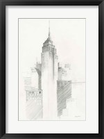 Framed City Sketch I