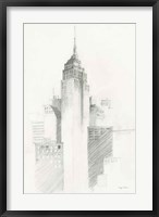 Framed City Sketch I