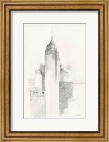 Framed City Sketch I