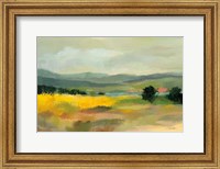 Framed Sunflower Field