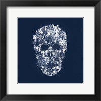 Framed Skull Silhouette