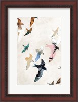 Framed Abstract Birds 2