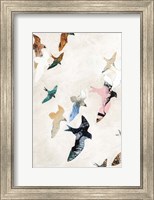 Framed Abstract Birds 2