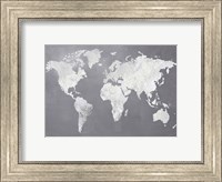 Framed Silver World