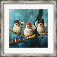 Framed Birdz in da Hood No. 2