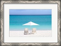 Framed Aqua View