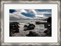 Framed Tide and Rock