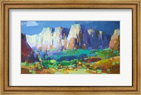 Framed Canyon Rock