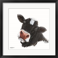 Framed Sappy Face Cow