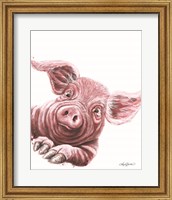 Framed This Little Piggy's Toes